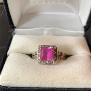 Pink Sapphire Ring